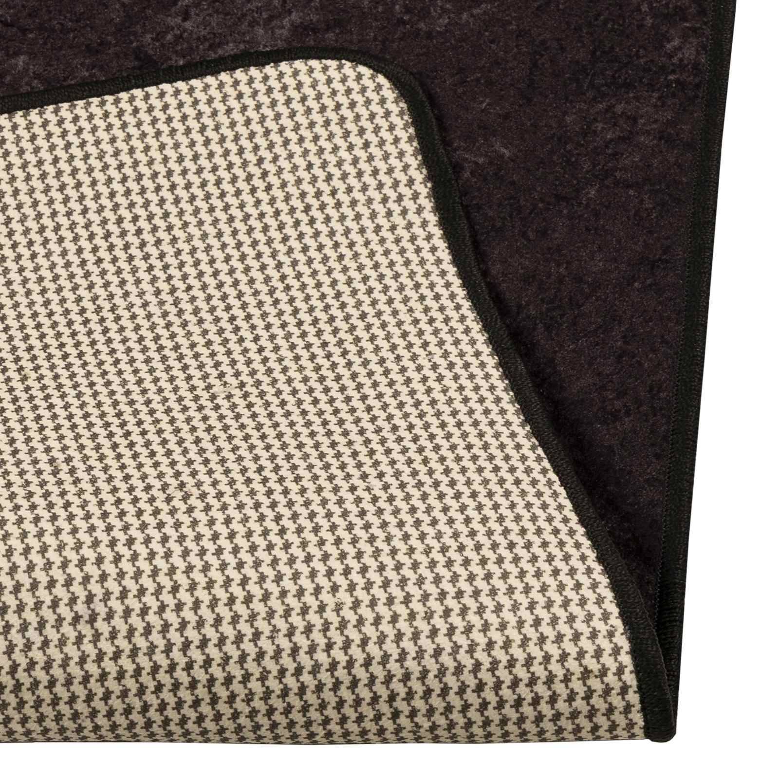 vidaXL Teppichläufer MARSA Anthrazit 450 x 80 cm Polyester und PVC