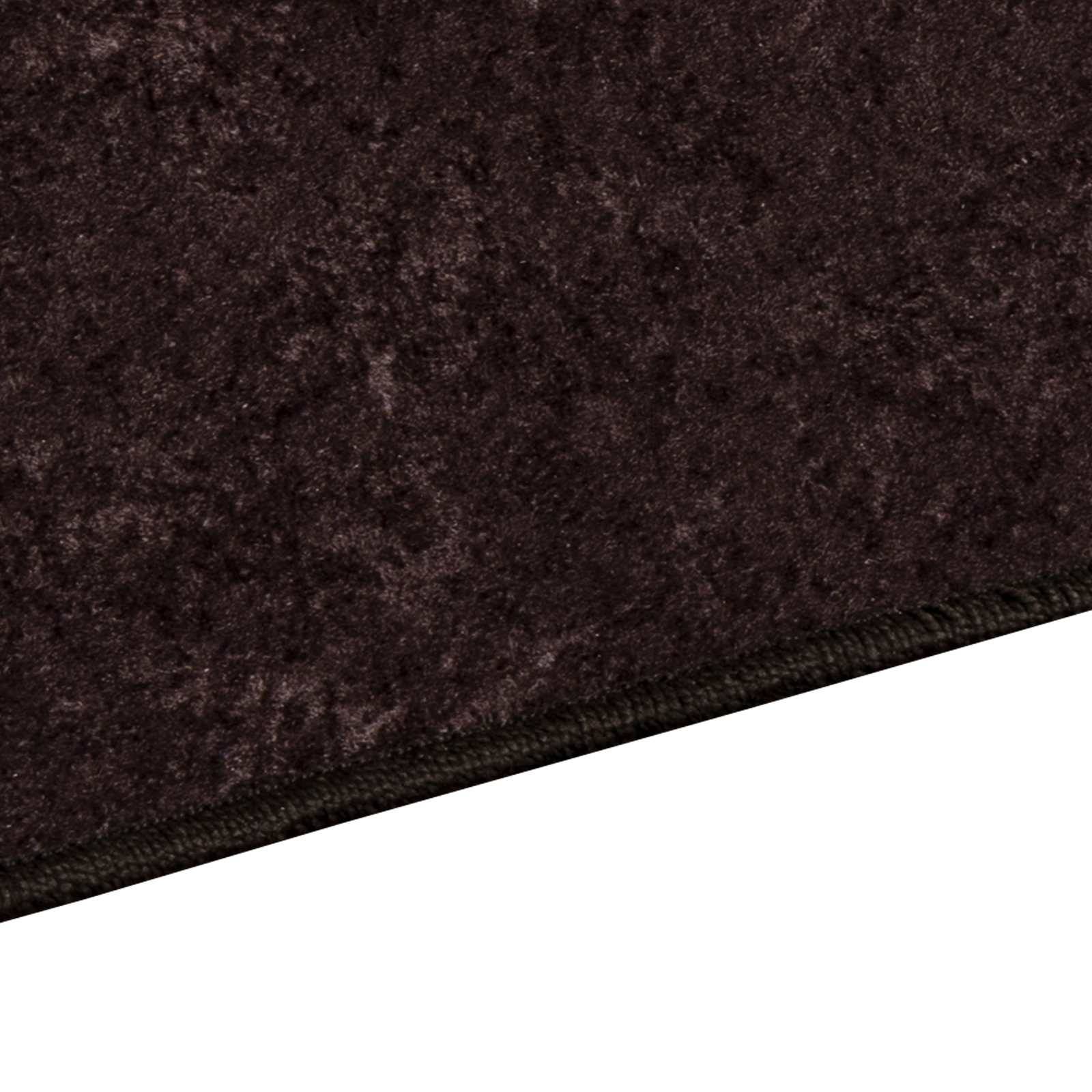 vidaXL Teppichläufer MARSA Anthrazit 100 x 100 cm Polyester und PVC