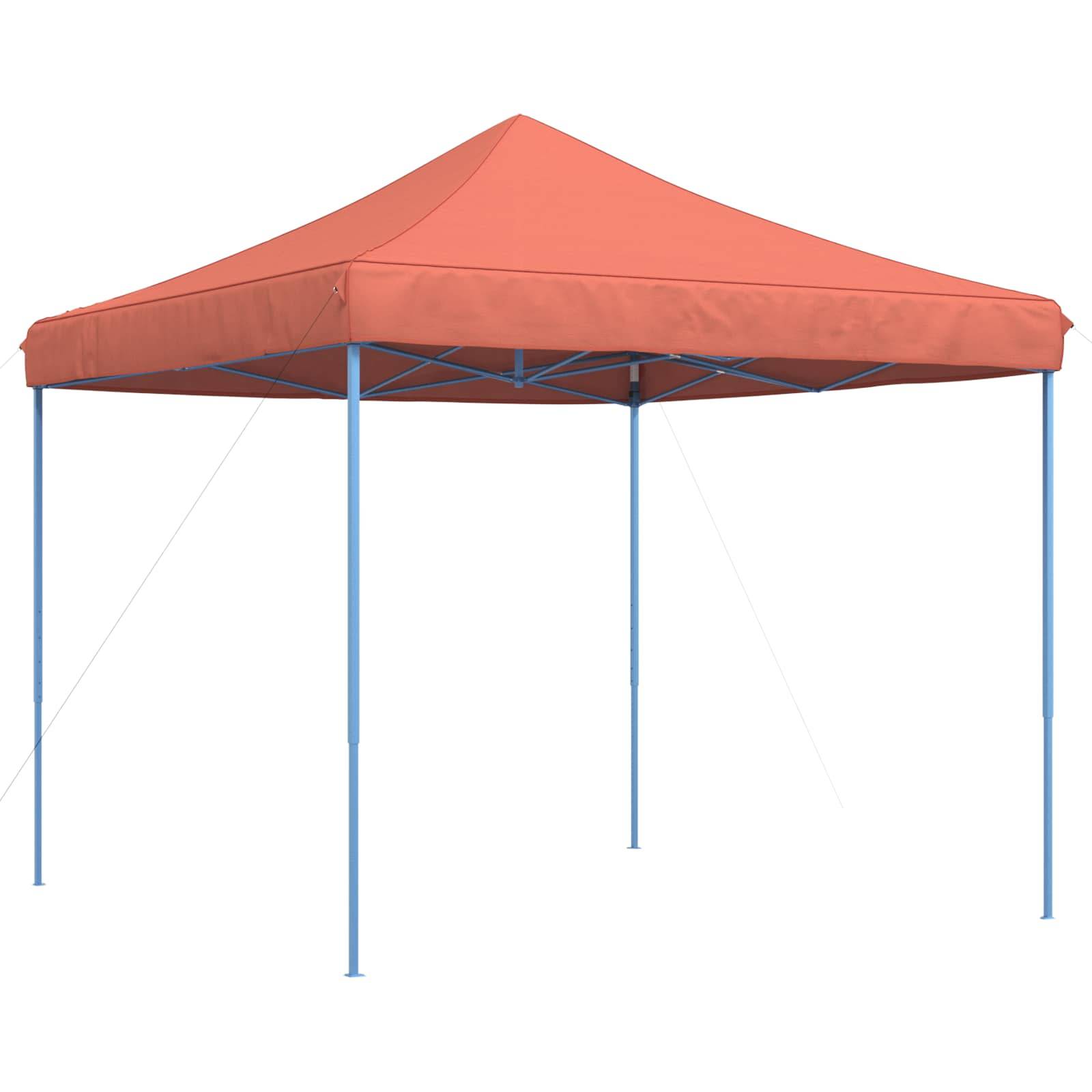 vidaXL Party-Zelt Terrakotta 292 x 292 x 315 cm Oxford-Stoff