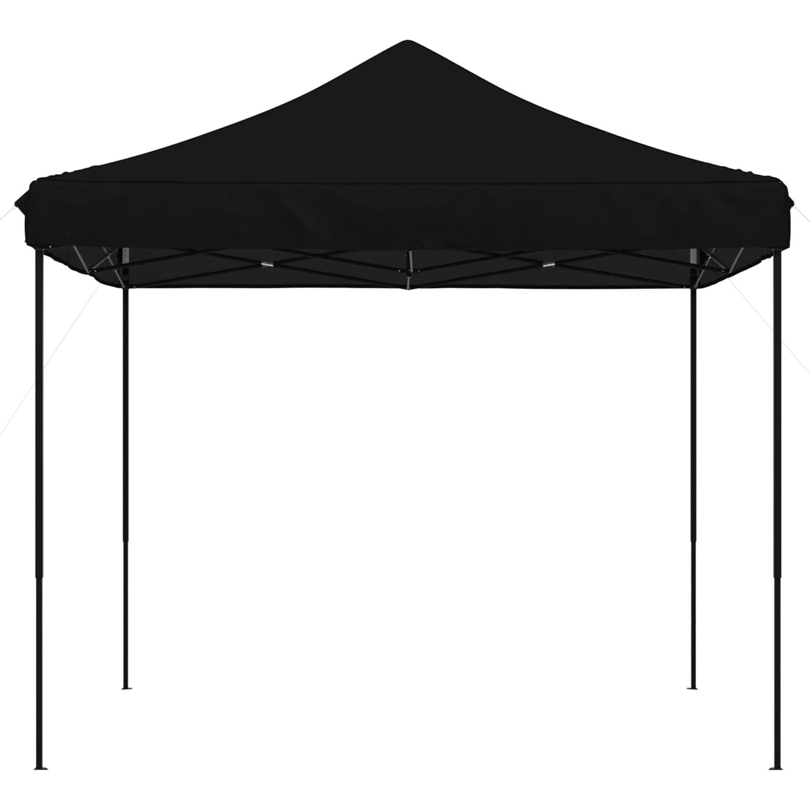 vidaXL Party-Zelt Schwarz 292 x 292 x 315 cm Oxford-Stoff
