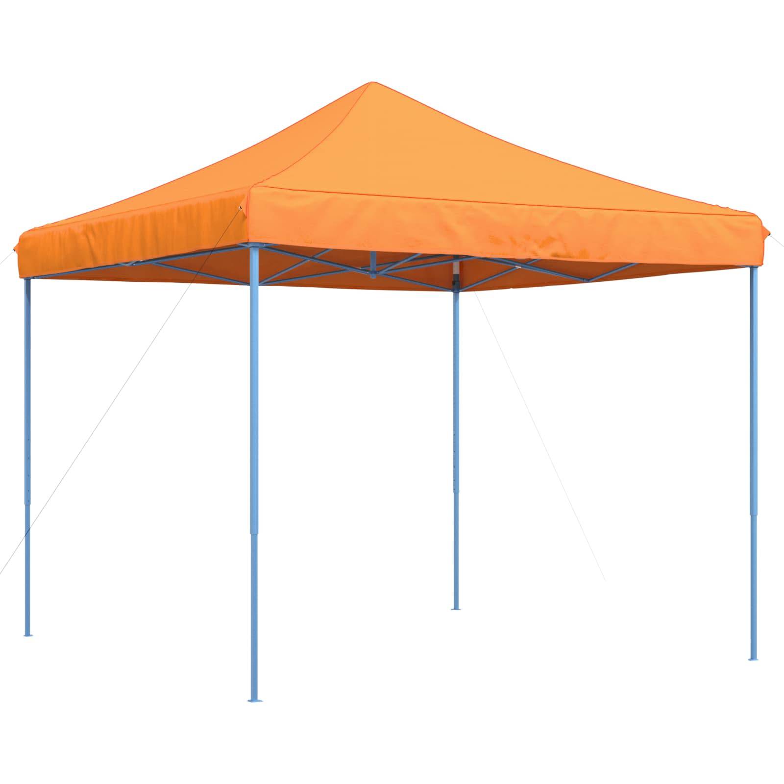 vidaXL Party-Zelt Orange 292 x 292 x 315 cm Oxford-Stoff