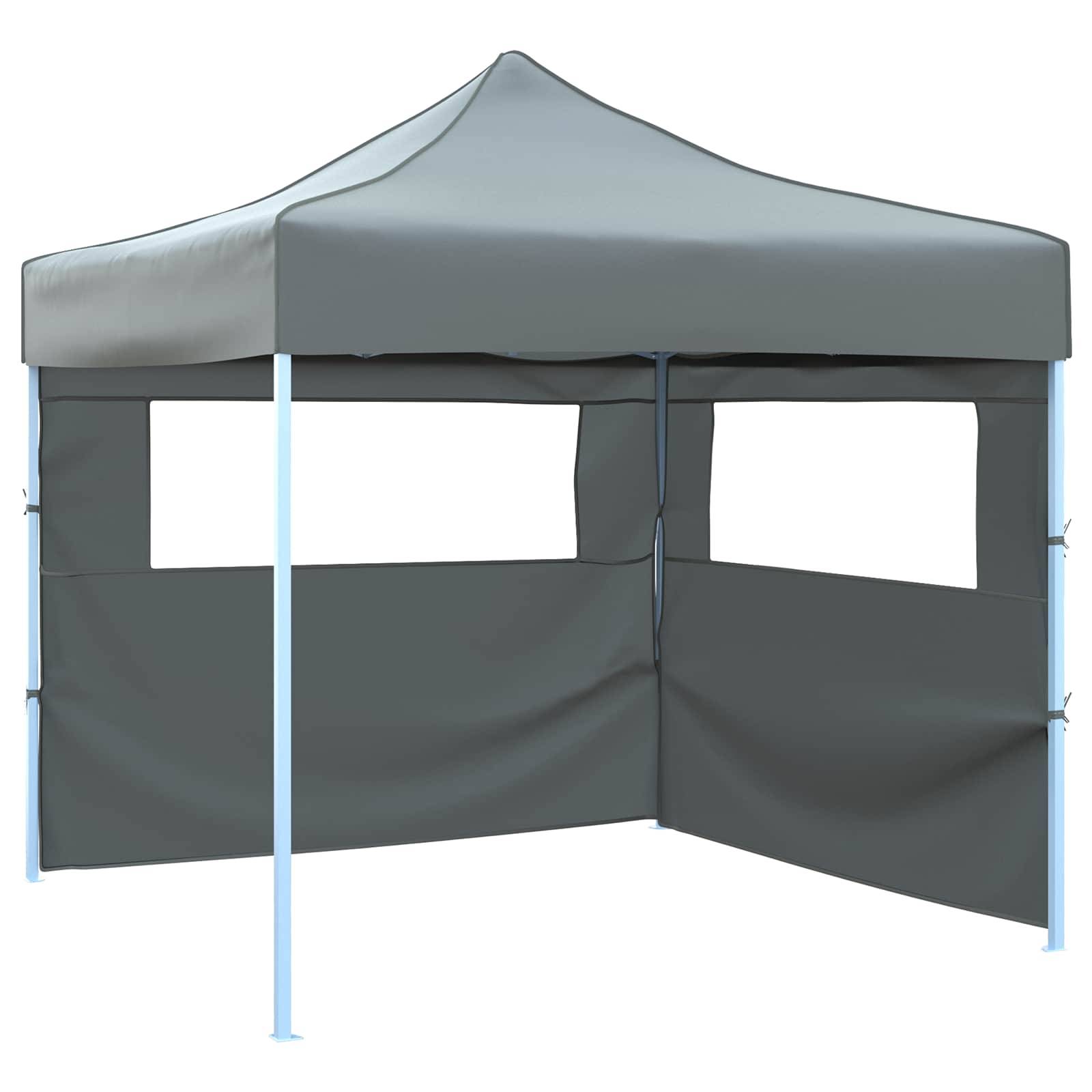 vidaXL Party-Zelt Anthrazit 291 x 291 x 315 cm Oxford-Stoff