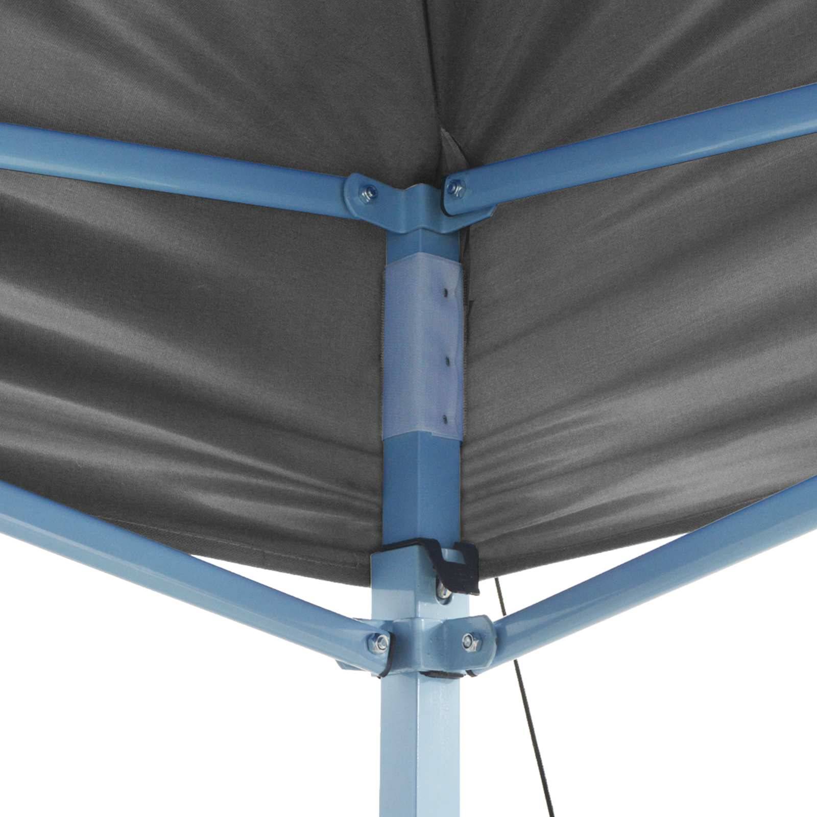 vidaXL Party-Zelt Anthrazit 291 x 291 x 315 cm Oxford-Stoff