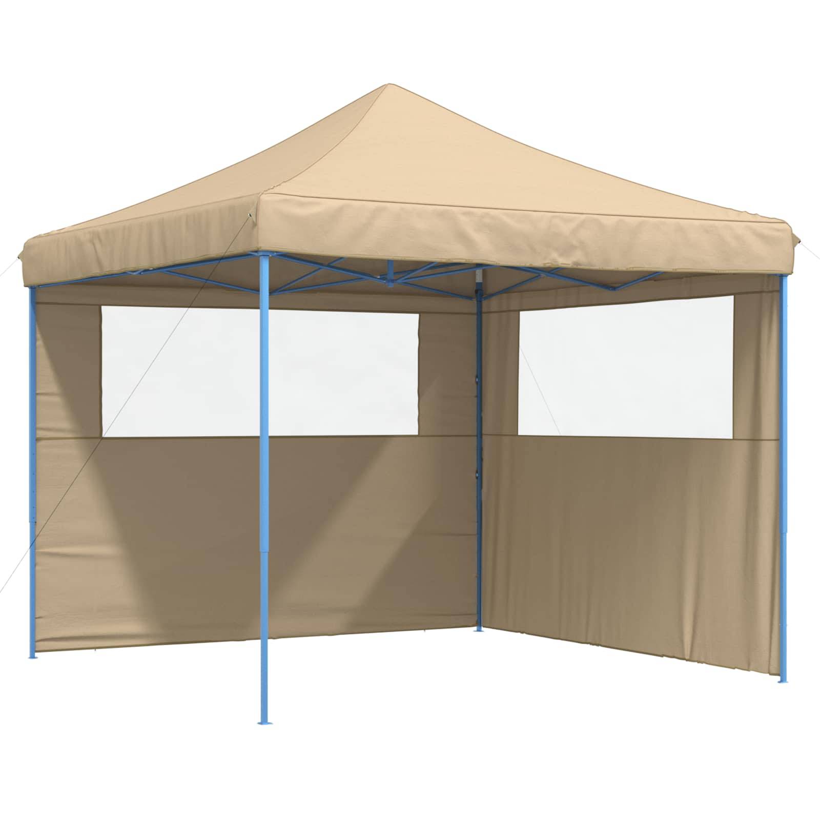vidaXL Party-Zelt Beige 292 x 292 x 315 cm Oxford-Stoff