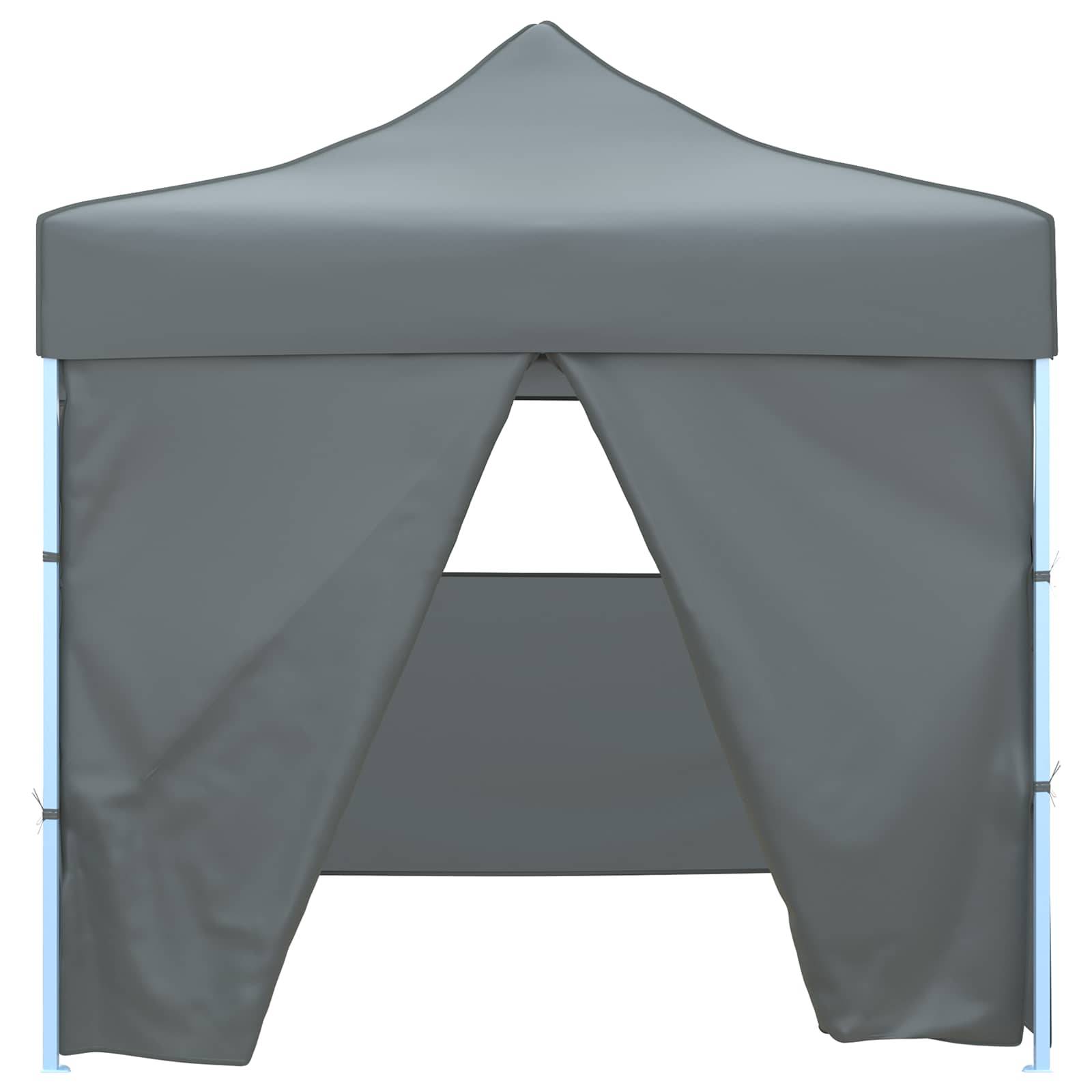 vidaXL Party-Zelt Anthrazit 291 x 291 x 315 cm Oxford-Stoff