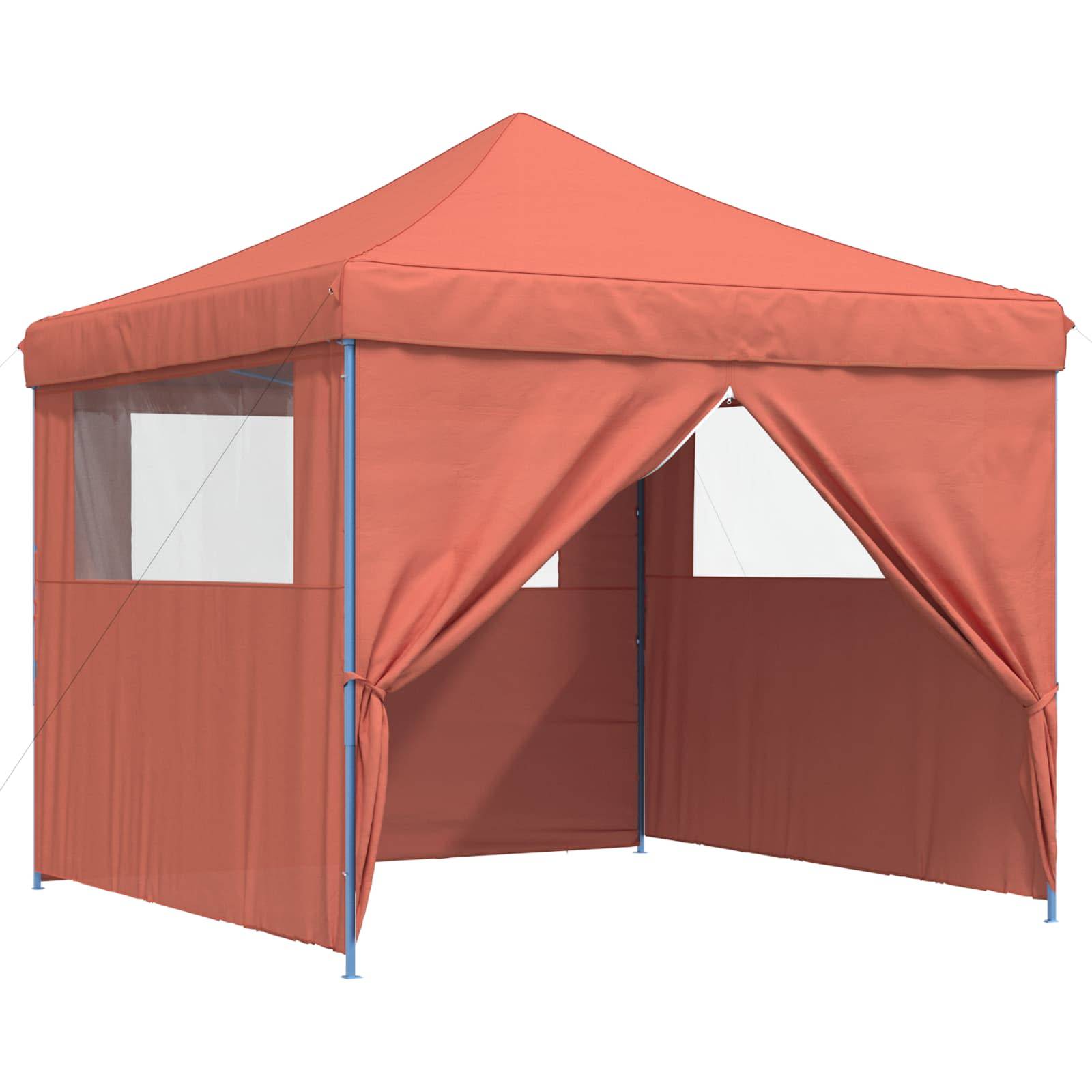 vidaXL Party-Zelt Terrakotta 292 x 292 x 315 cm Oxford-Stoff