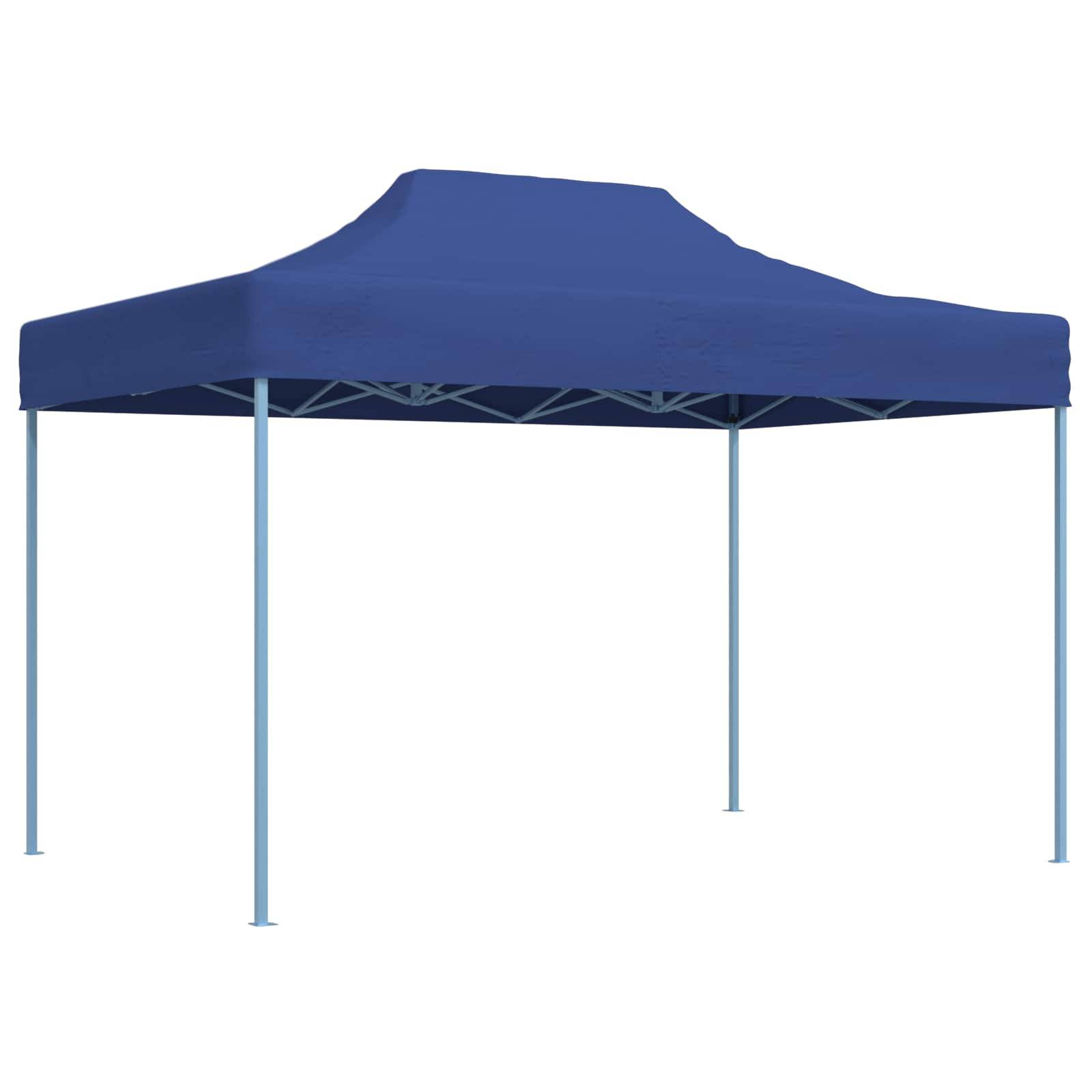 vidaXL Party-Zelt Blau 280 x 410 x 315 cm Oxford-Stoff