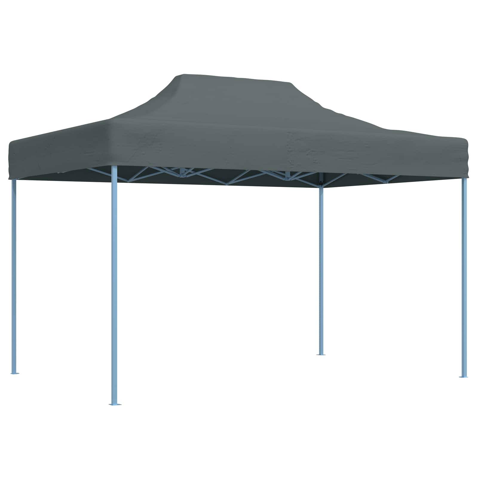 vidaXL Party-Zelt Anthrazit 280 x 410 x 315 cm Oxford-Stoff