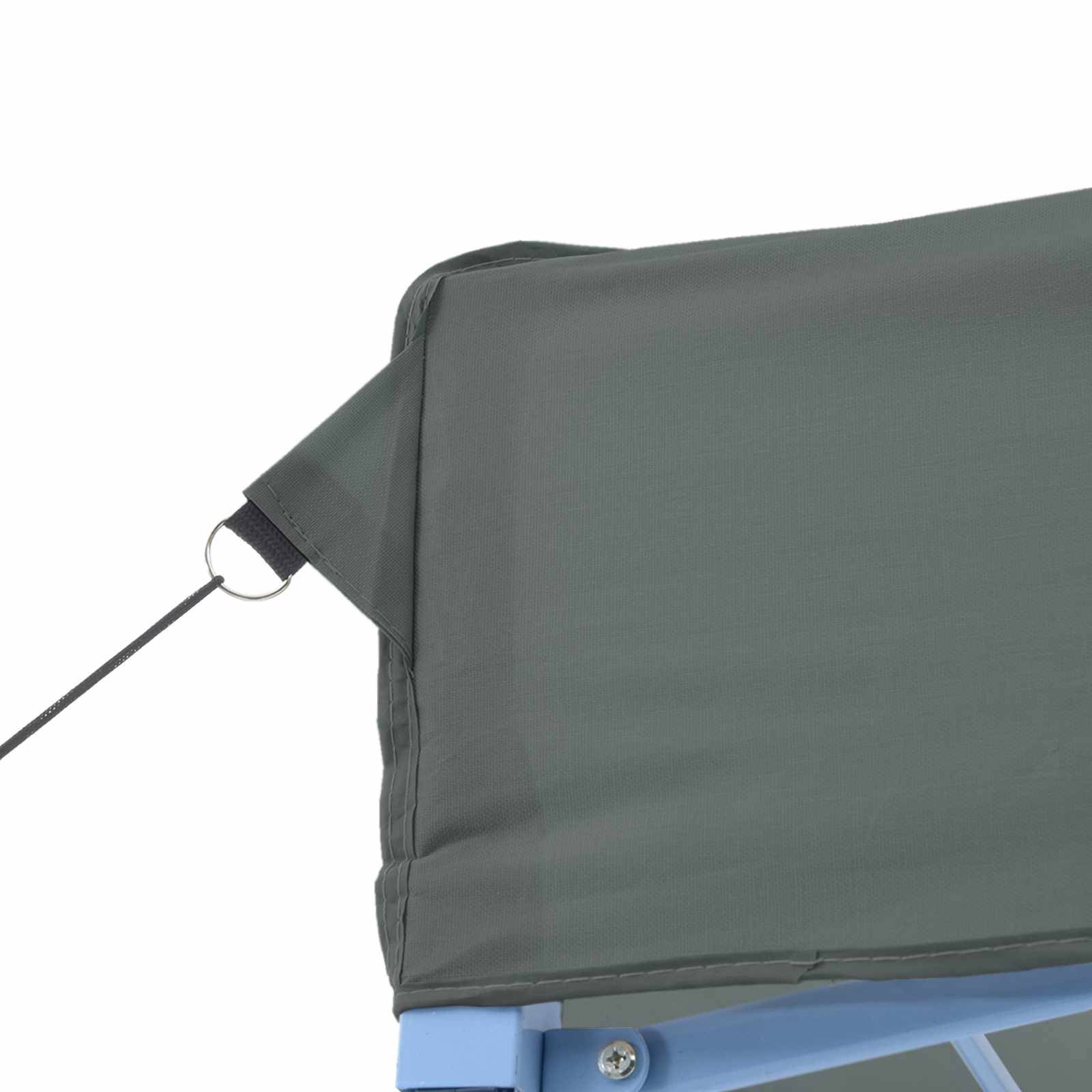 vidaXL Party-Zelt Anthrazit 280 x 410 x 315 cm Oxford-Stoff