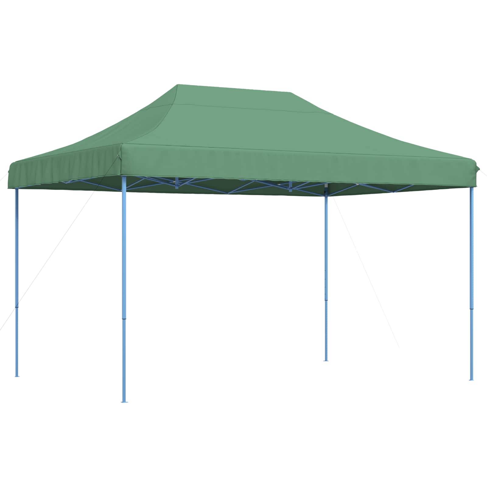 vidaXL Party-Zelt Grün 279 x 410 x 315 cm Oxford-Stoff