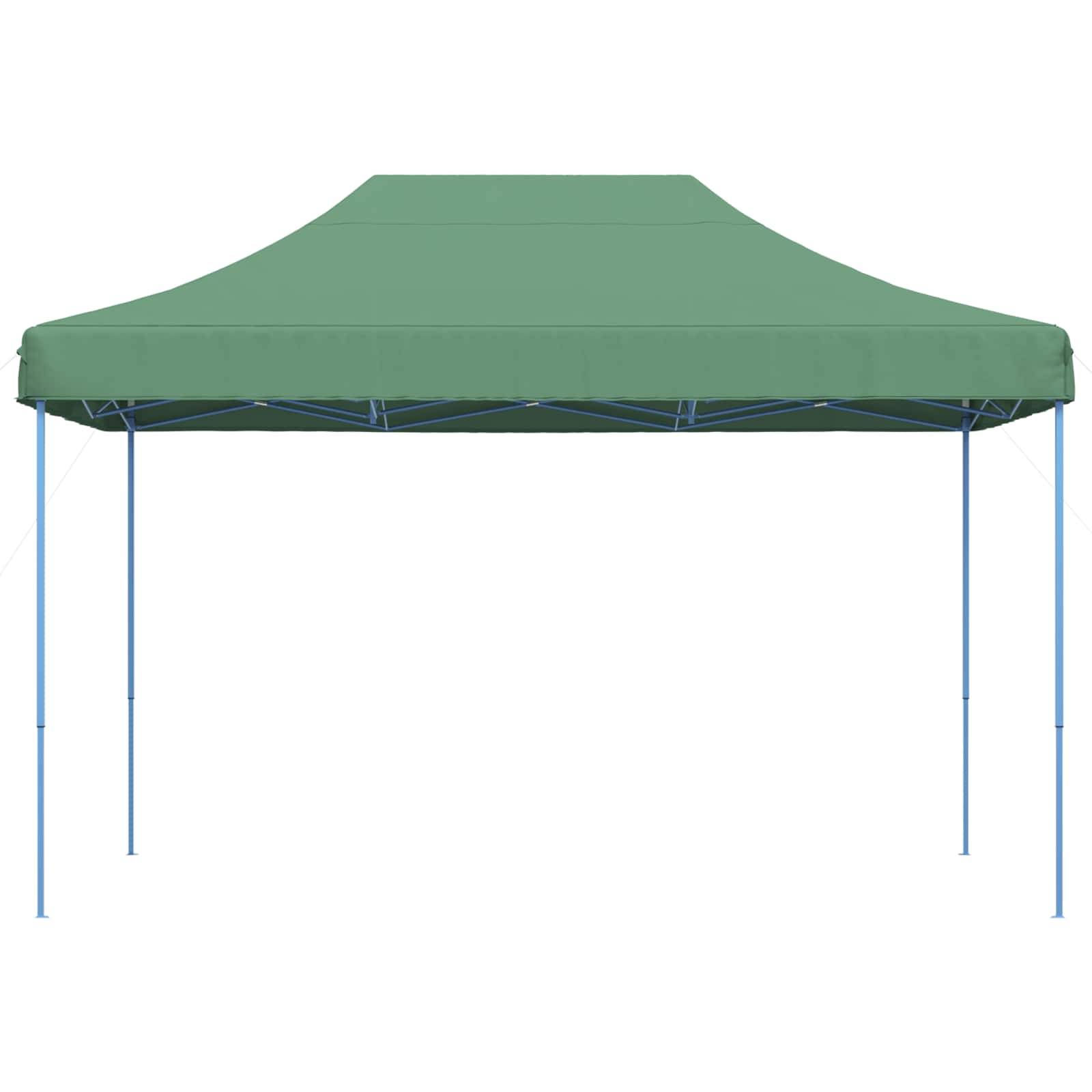vidaXL Party-Zelt Grün 279 x 410 x 315 cm Oxford-Stoff