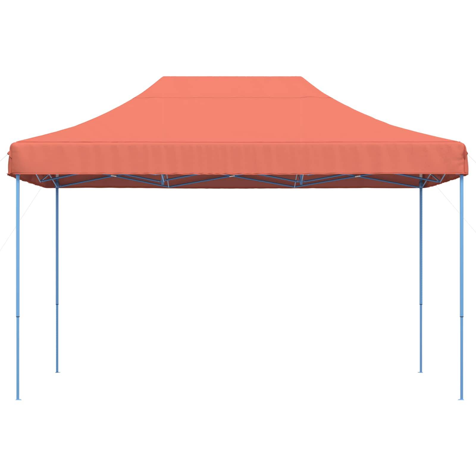 vidaXL Party-Zelt Terrakotta 279 x 410 x 315 cm Oxford-Stoff