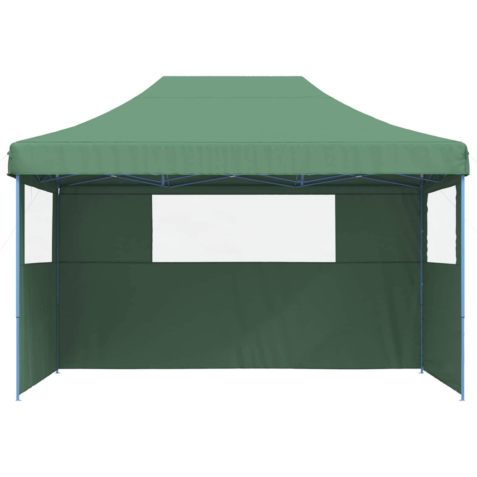 vidaXL Party-Zelt Grün 279 x 410 x 315 cm Oxford-Stoff