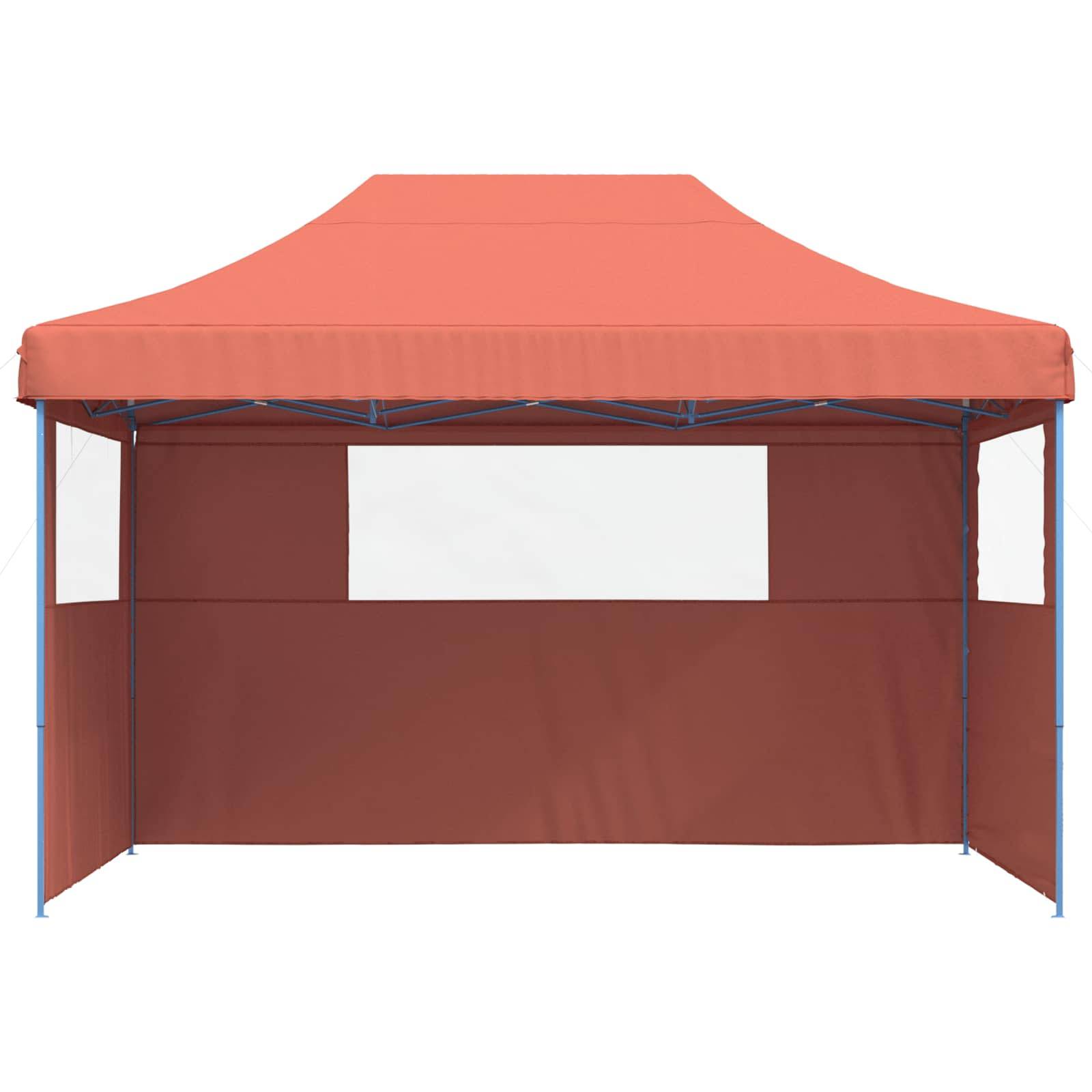 vidaXL Party-Zelt Terrakotta 279 x 410 x 315 cm Oxford-Stoff