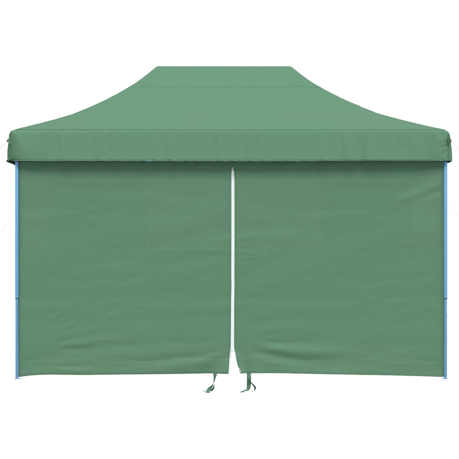 vidaXL Party-Zelt Grün 279 x 410 x 315 cm Oxford-Stoff