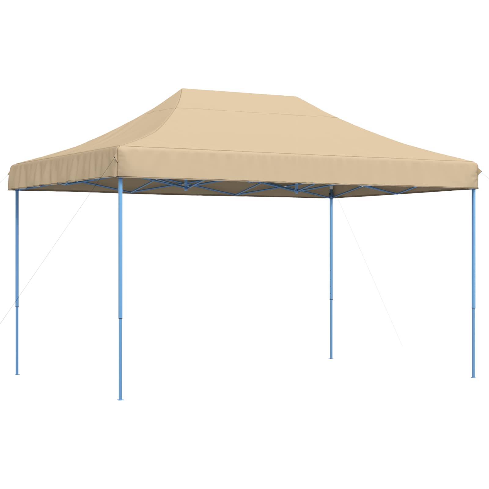 vidaXL Party-Zelt Beige 292 x 440 x 315 cm Oxford-Stoff
