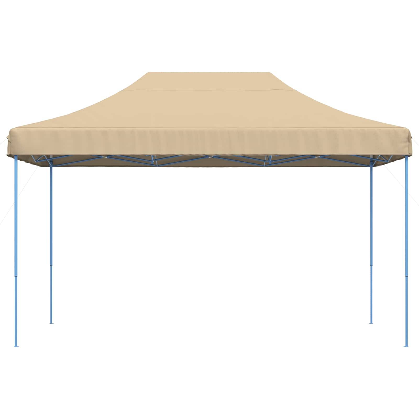 vidaXL Party-Zelt Beige 292 x 440 x 315 cm Oxford-Stoff