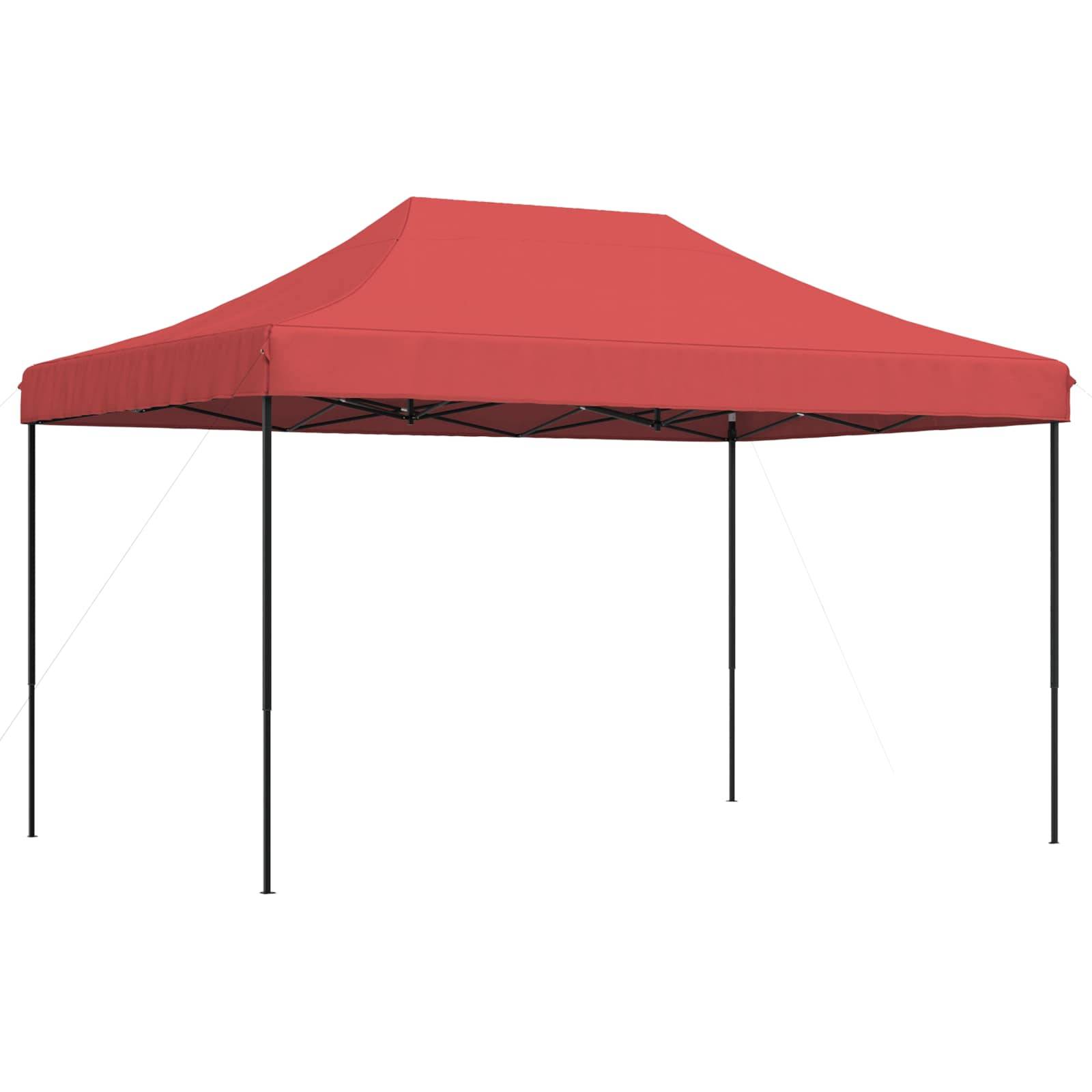 vidaXL Party-Zelt Bordeauxrot 292 x 440 x 315 cm Oxford-Stoff