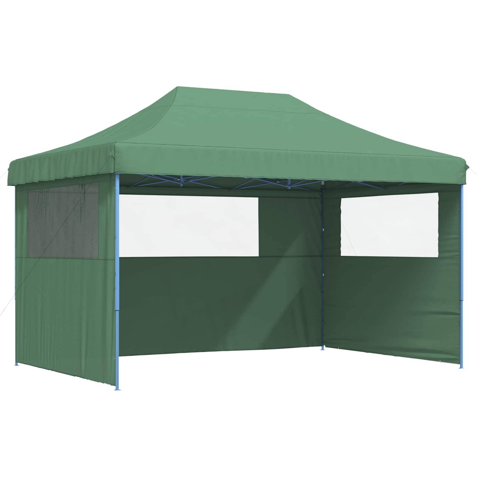 vidaXL Party-Zelt Grün 292 x 440 x 315 cm Oxford-Stoff