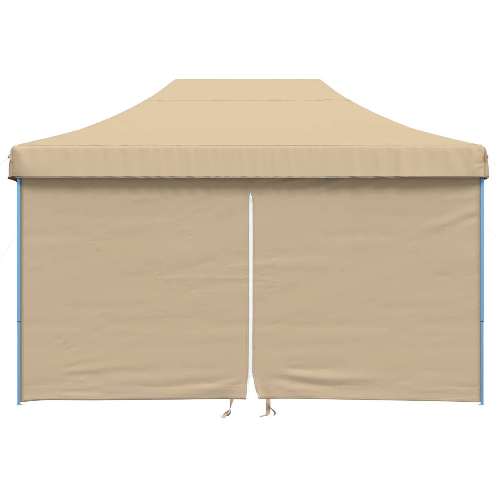 vidaXL Party-Zelt Beige 292 x 440 x 315 cm Oxford-Stoff