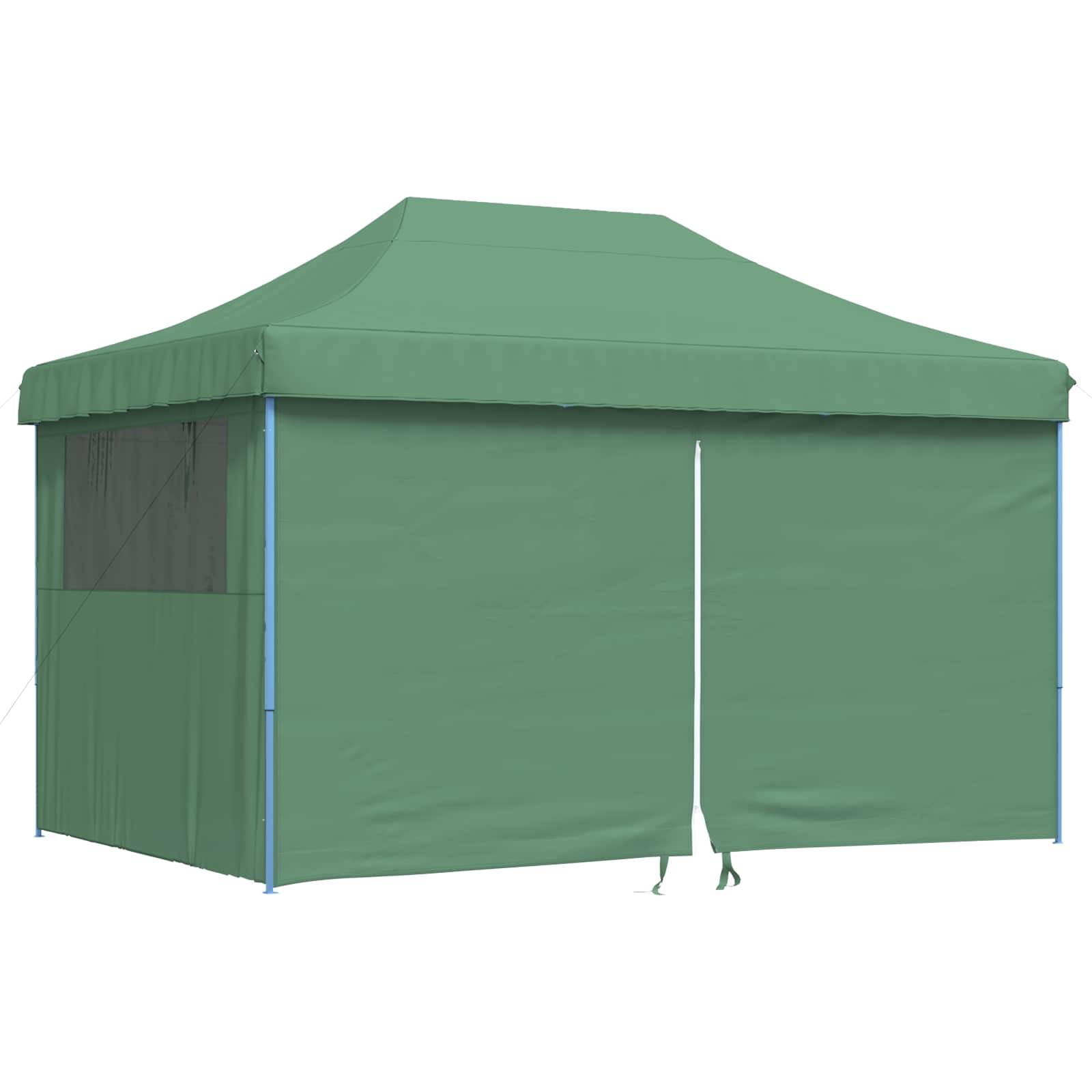 vidaXL Party-Zelt Grün 292 x 440 x 315 cm Oxford-Stoff