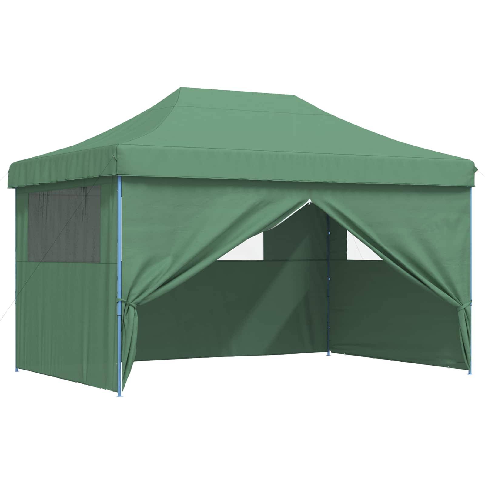 vidaXL Party-Zelt Grün 292 x 440 x 315 cm Oxford-Stoff