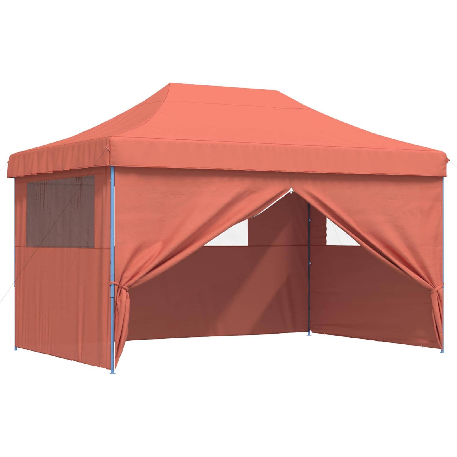 vidaXL Party-Zelt Terrakotta 292 x 440 x 315 cm Oxford-Stoff