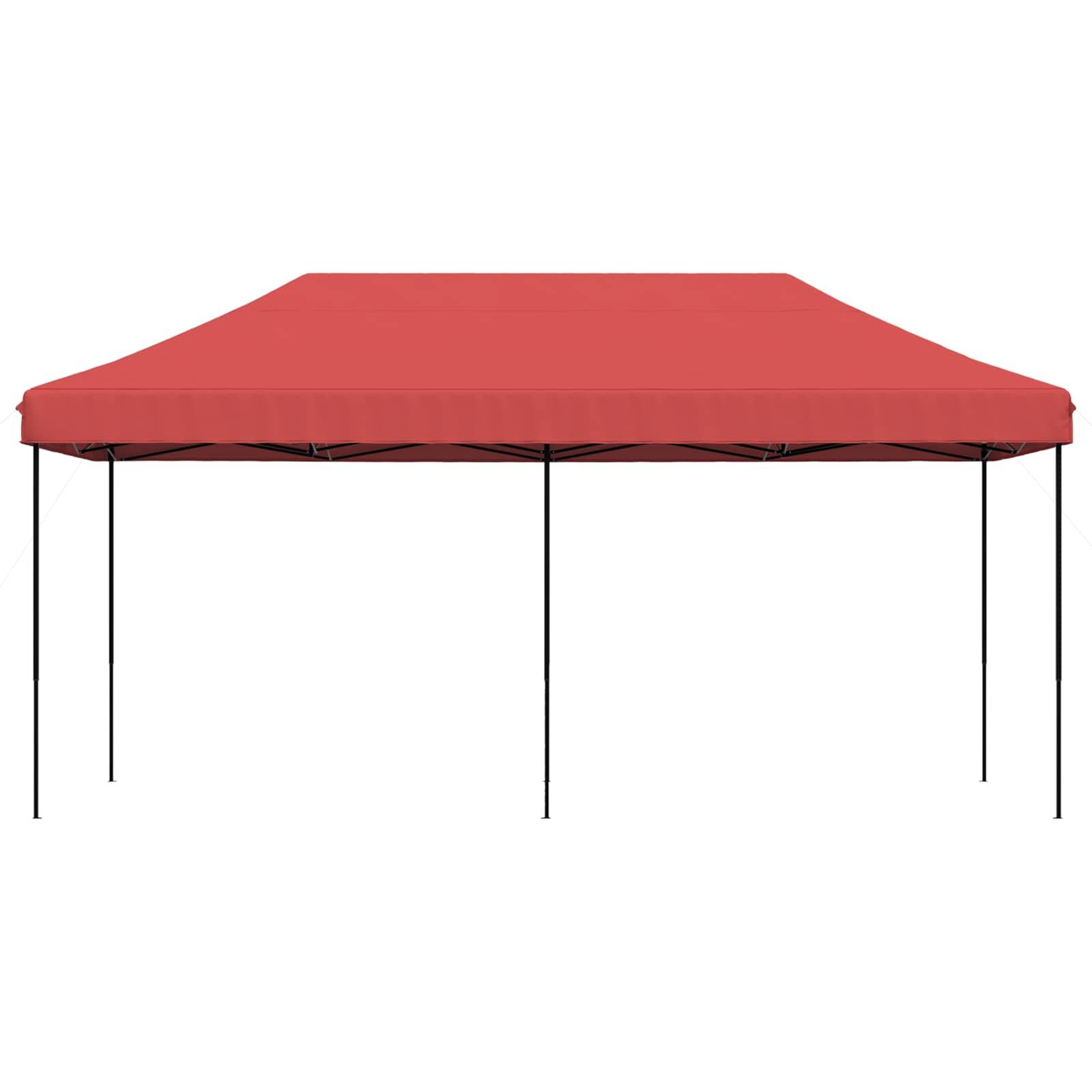 vidaXL Party-Zelt Bordeauxrot 292 x 580 x 315 cm Oxford-Stoff