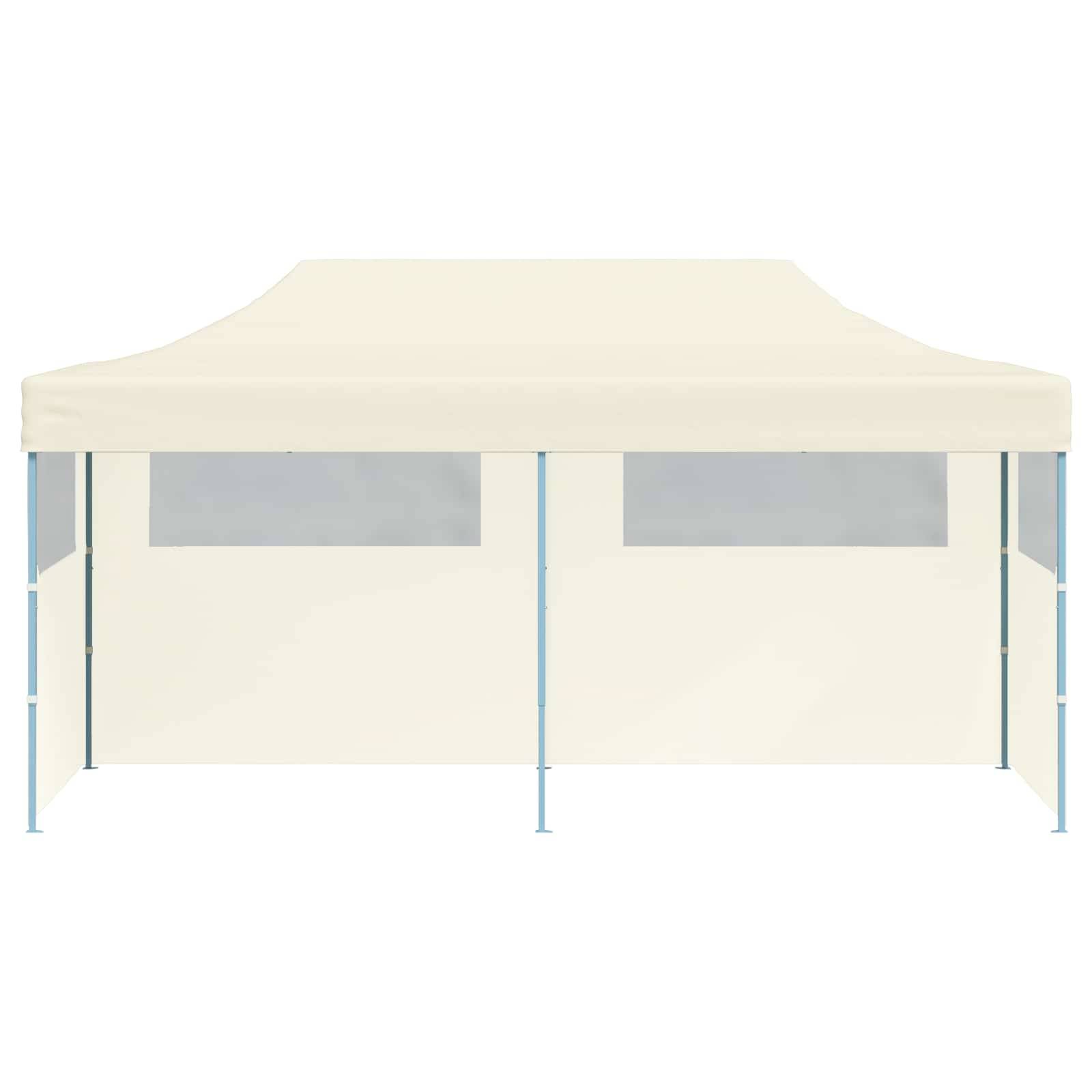 vidaXL Party-Zelt Creme 291 x 580 x 315 cm Oxford-Stoff