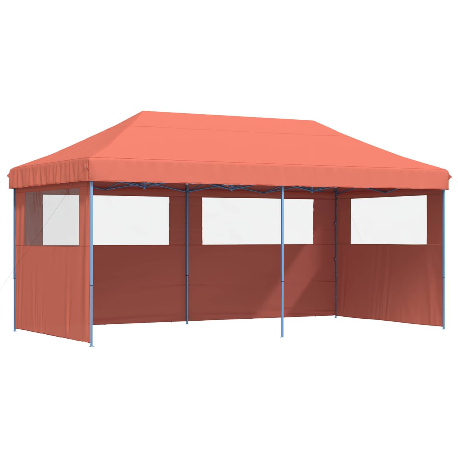 vidaXL Party-Zelt Terrakotta 292 x 580 x 315 cm Oxford-Stoff