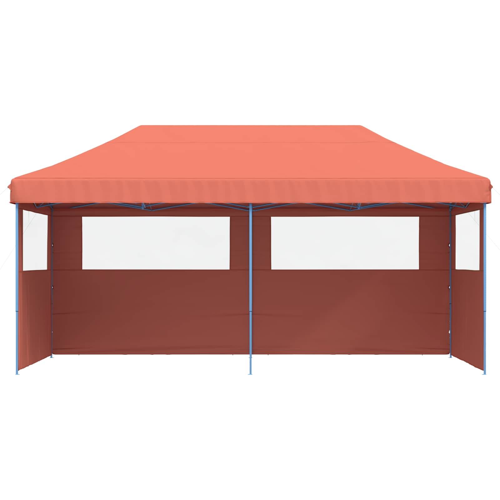 vidaXL Party-Zelt Terrakotta 292 x 580 x 315 cm Oxford-Stoff