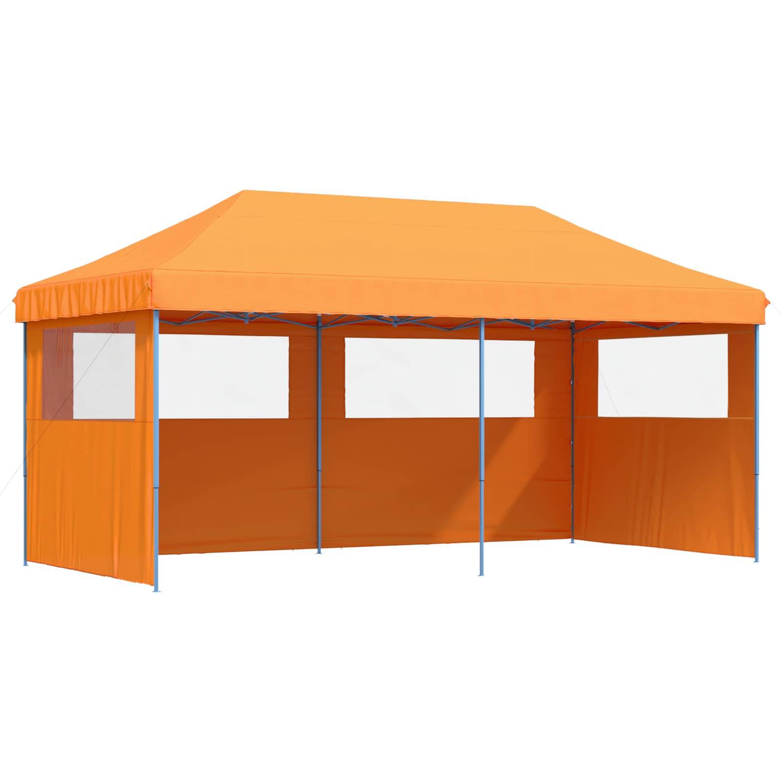 vidaXL Party-Zelt Orange 292 x 580 x 315 cm Oxford-Stoff