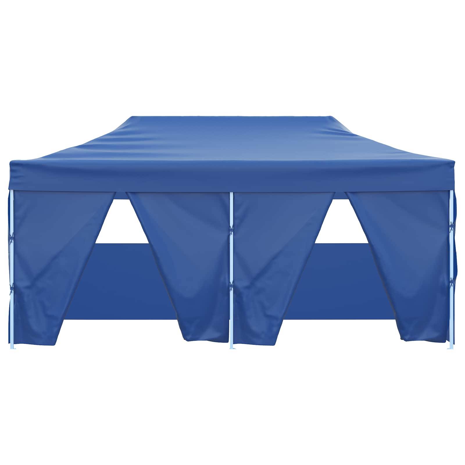 vidaXL Party-Zelt Blau 291 x 580 x 315 cm Oxford-Stoff