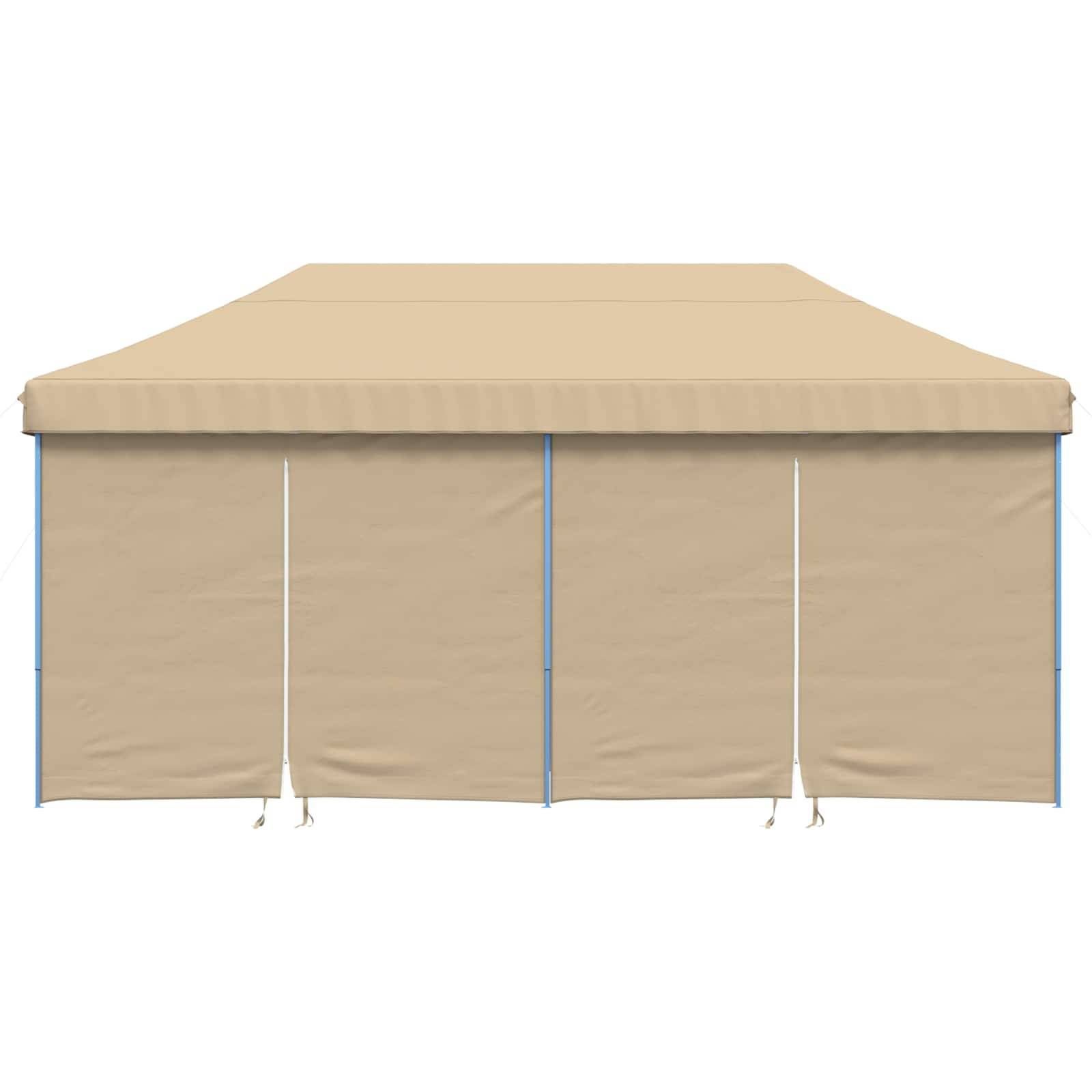vidaXL Party-Zelt Beige 292 x 580 x 315 cm Oxford-Stoff
