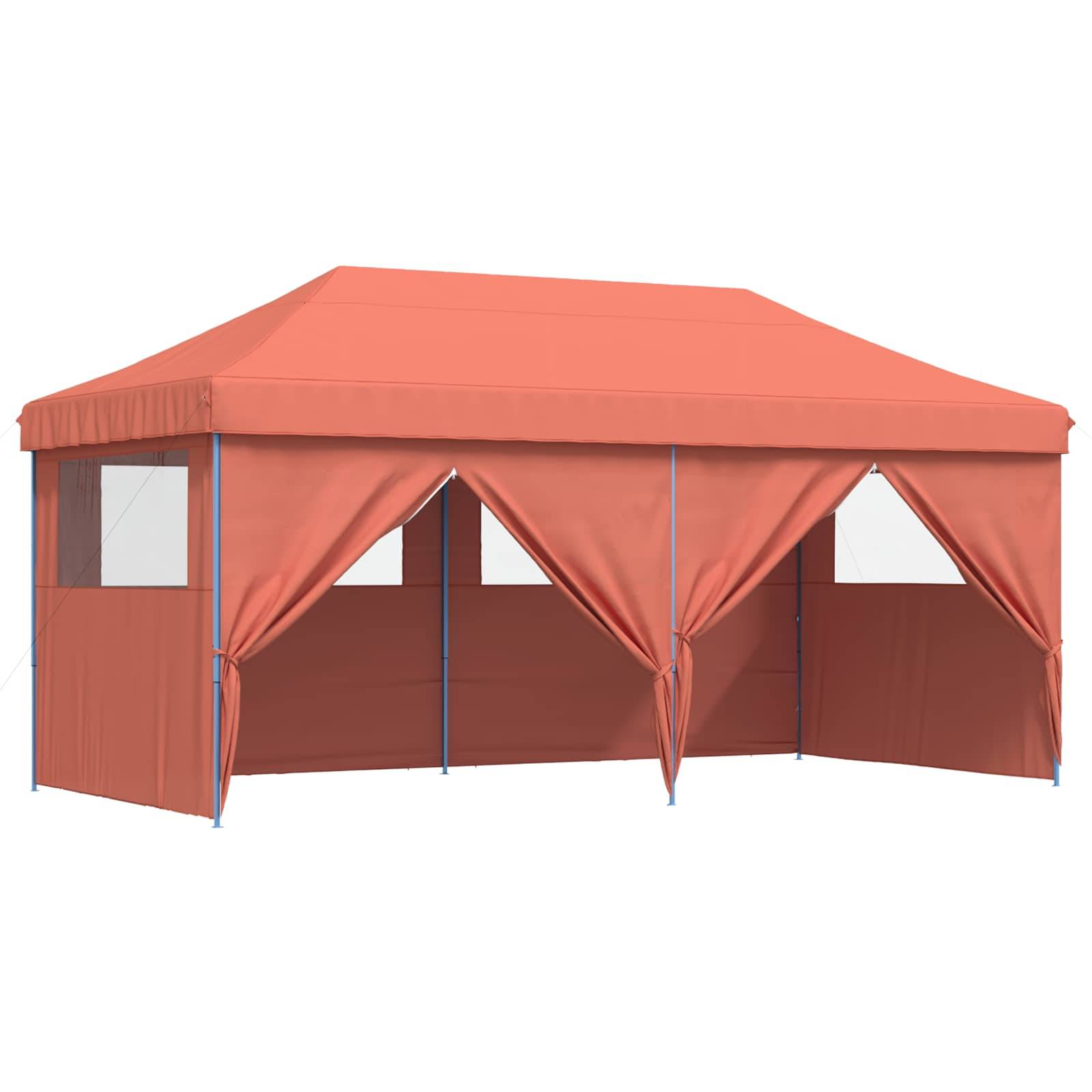 vidaXL Party-Zelt Terrakotta 292 x 580 x 315 cm Oxford-Stoff