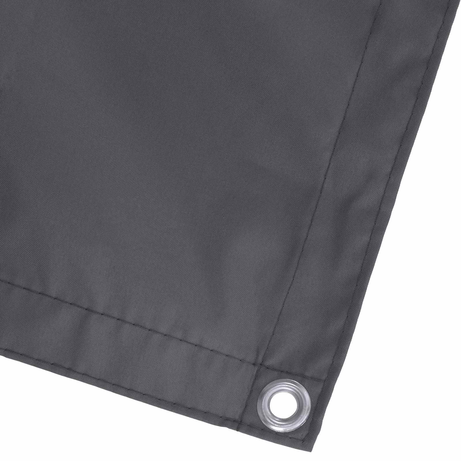 vidaXL Balkonsichtschutz Anthrazit 110 x 200 cm Oxford-Stoff