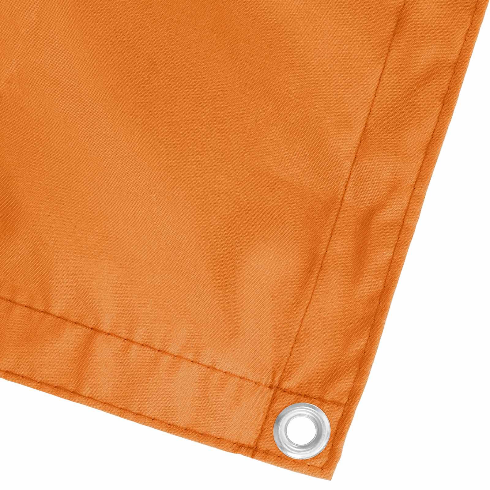 vidaXL Balkonsichtschutz Orange 110 x 400 cm Oxford-Stoff