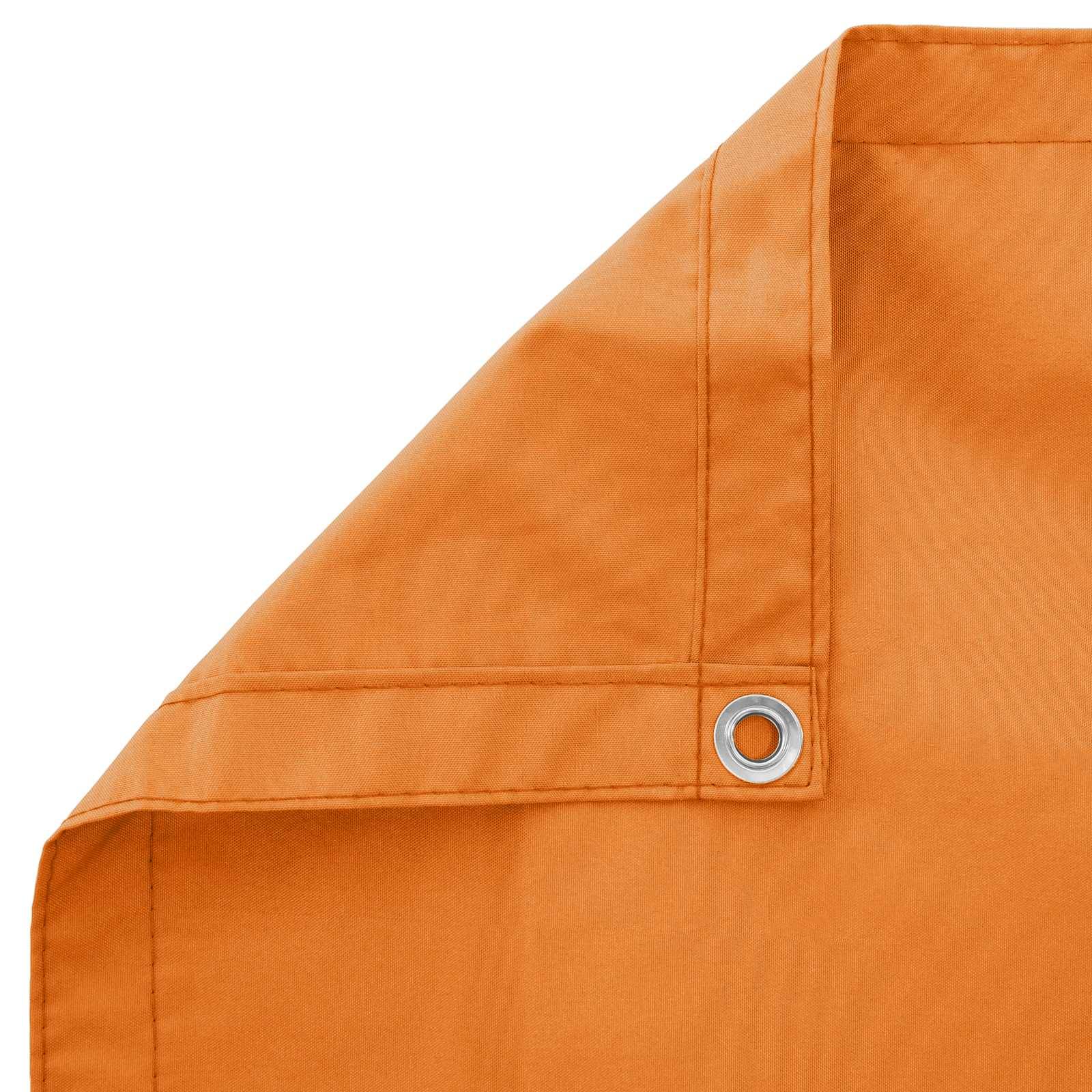 vidaXL Balkonsichtschutz Orange 110 x 400 cm Oxford-Stoff