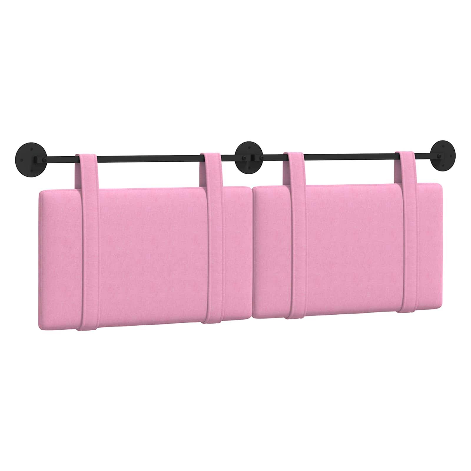 vidaXL Hängevorderseite Rosa Stoff