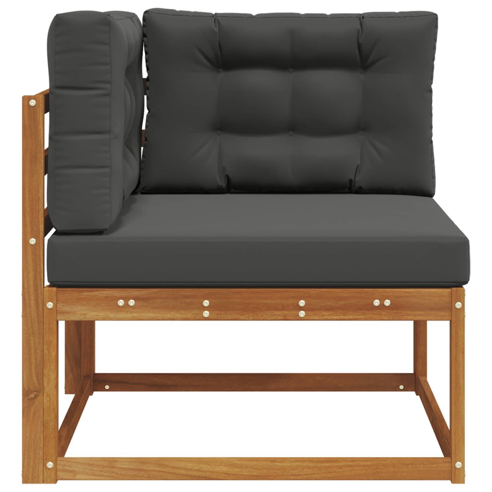 vidaXL Outdoor Ecksofa Natur