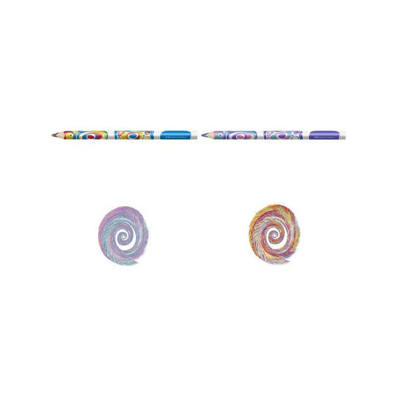 FABER-CASTELL Regenbogenstift Jumbo Fantasy Colours