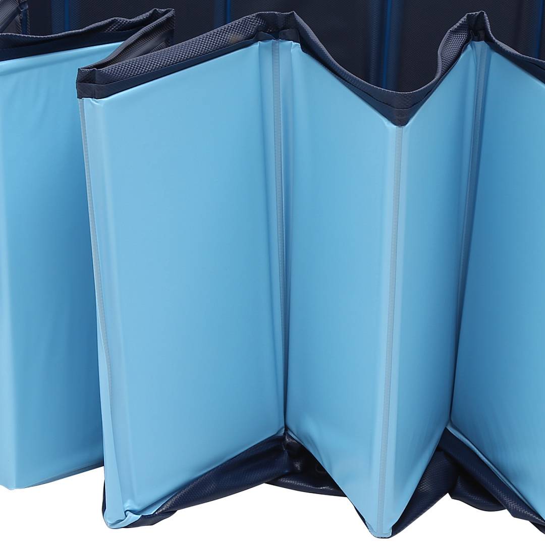 Hundepool faltbar 80x20 cm, Hunde Planschbecken & Badewanne, Swimmingpool für Hunde & Haustiere