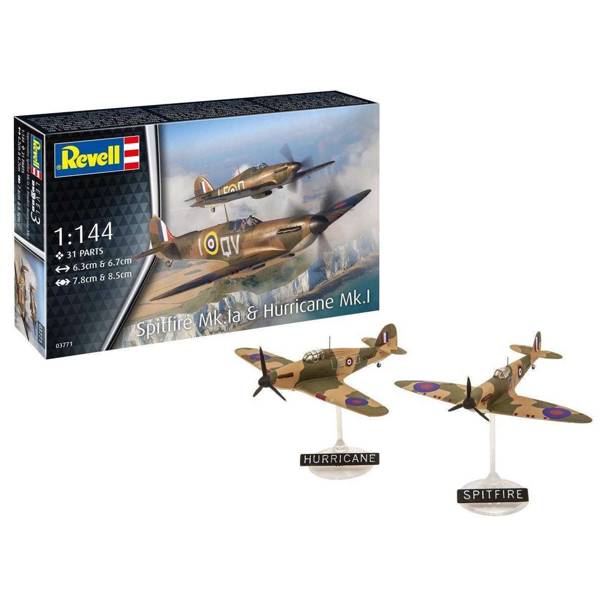 Starter Kit Spitfire Mk.Ia & Hurricane Mk.I
