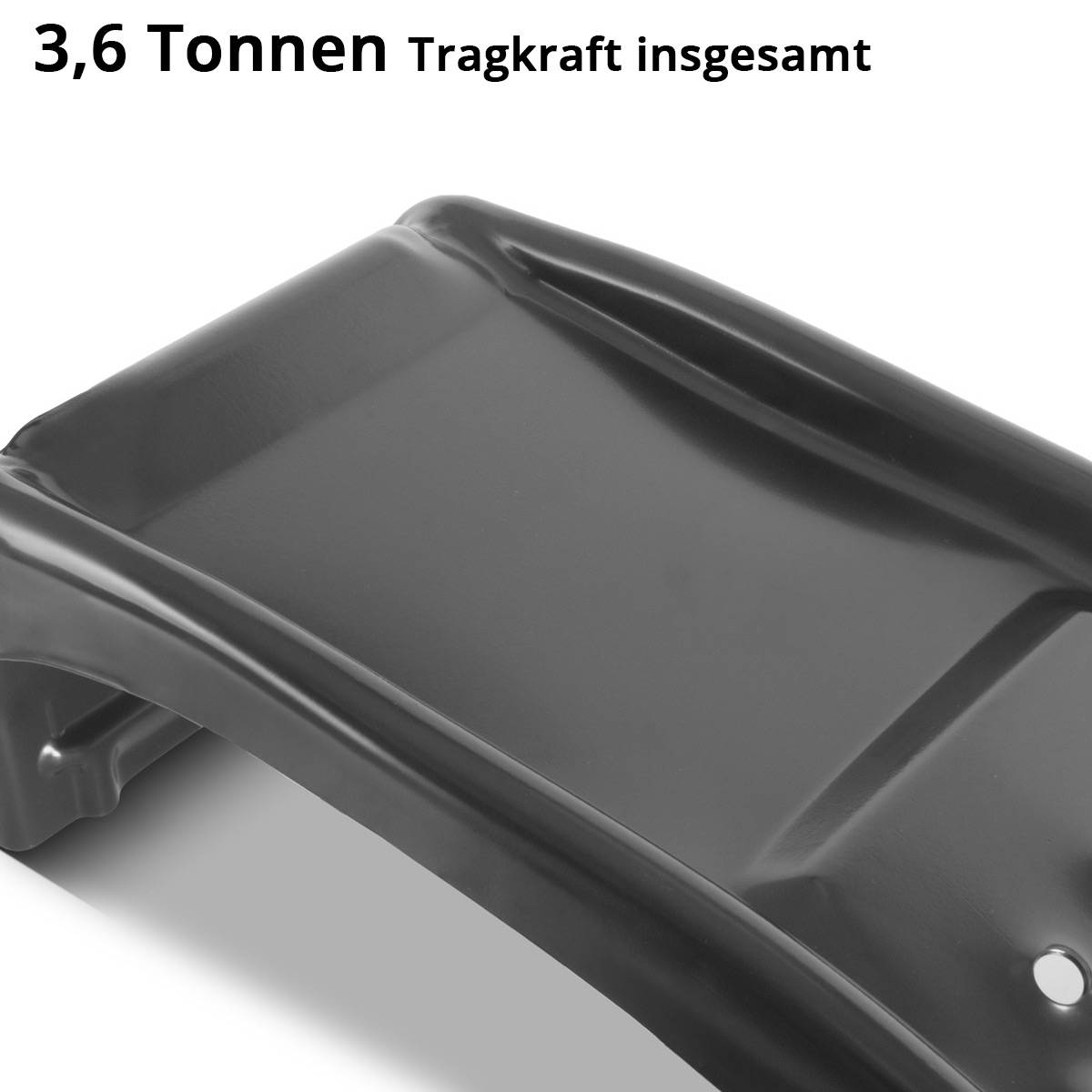 STAHLWERK 2 Auffahrrampen 3,6 t 230 mm breit Auffahrschienen LKW PKW