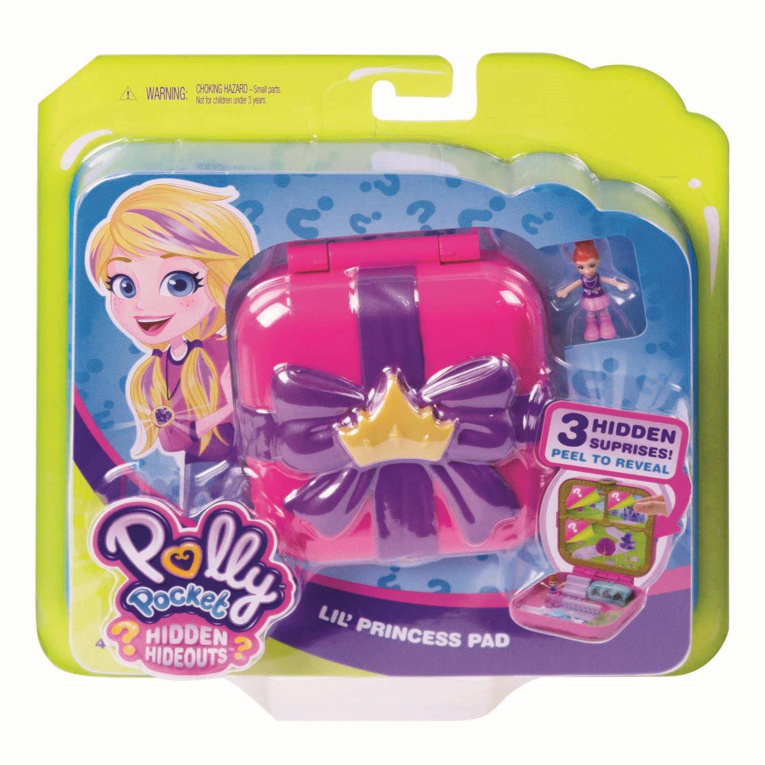 Mattel GDK80 - Polly Pocket Verborgene Schätze Königlicher Garten
