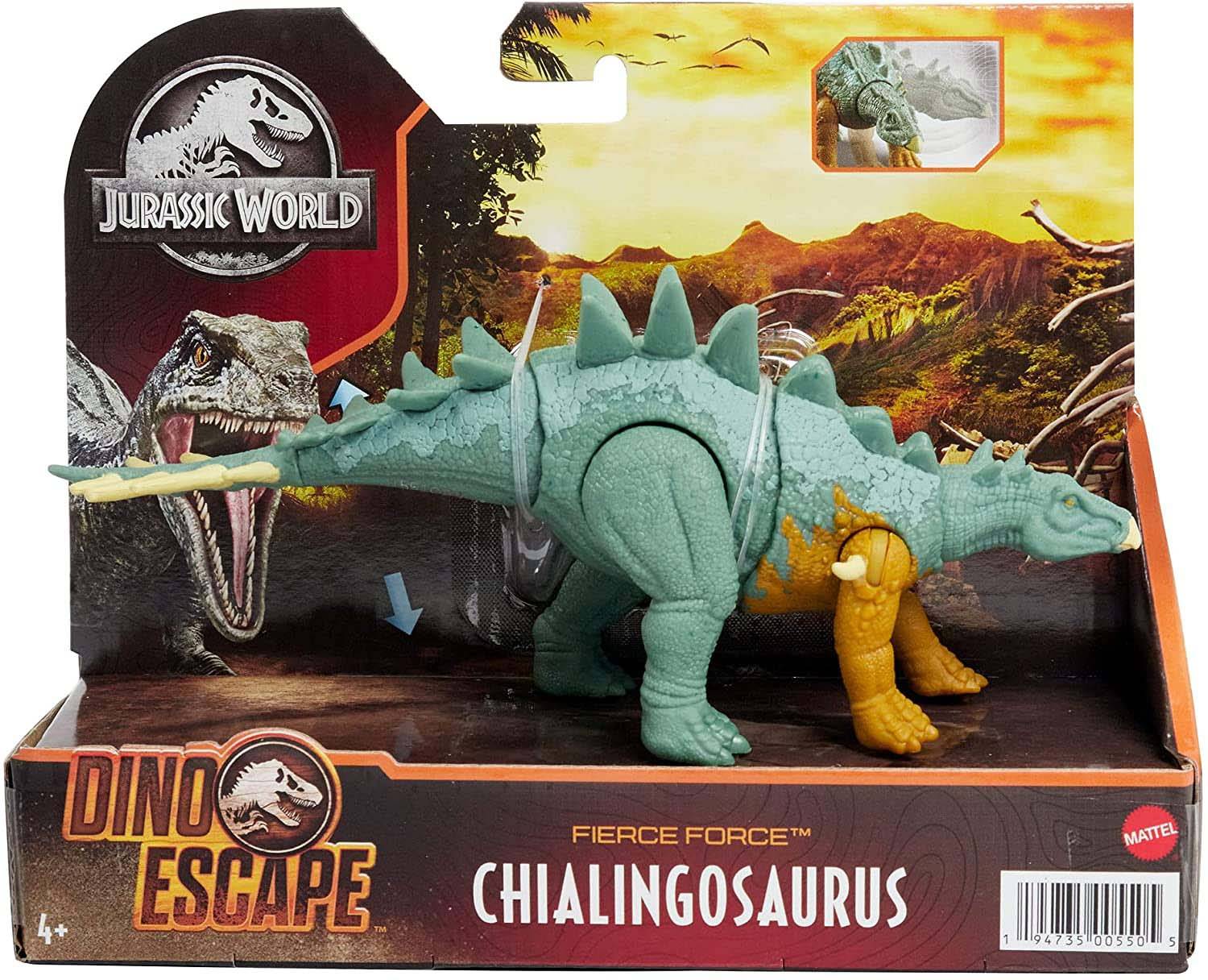Mattel GWN31; HBY69 - Jurassic World Fierce Force Chialingosaurus