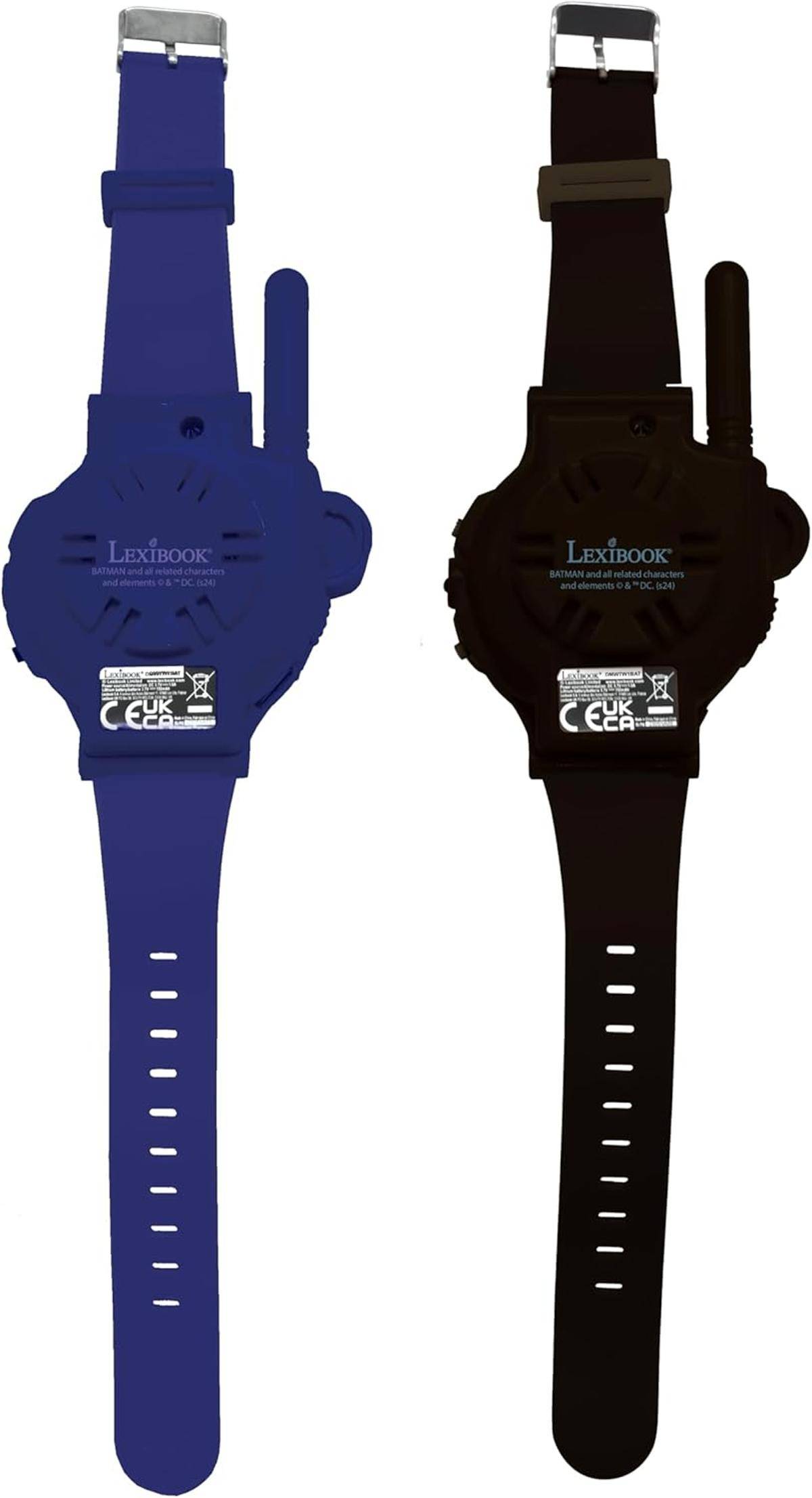LEXIBOOK Batman Walkie-Talkie-Uhren 2 St. Reichweite ca 200m Kompass DMWTW1BAT