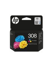 HP 308 Tri-Color Original Ink Cartridge Tintenpatrone