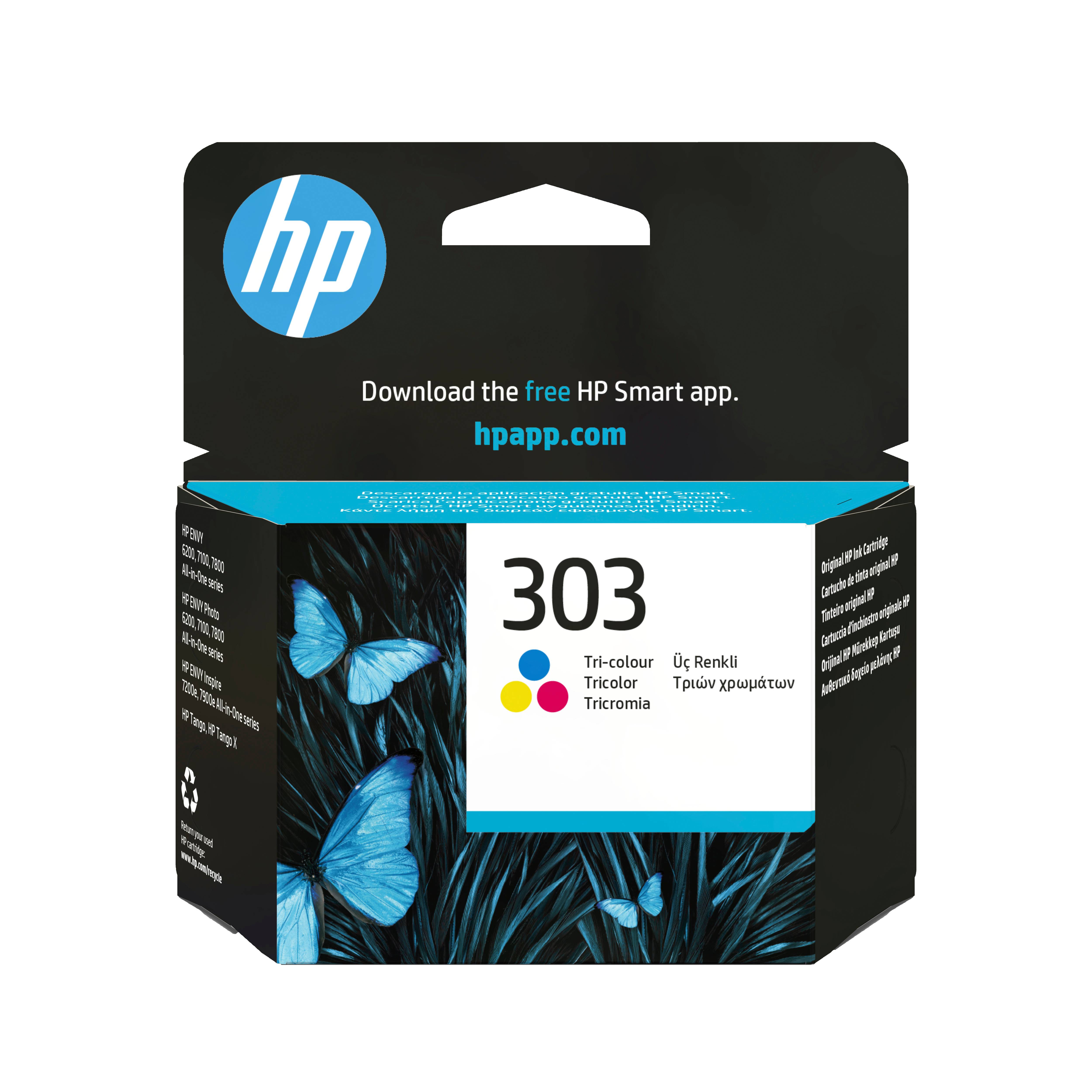 HP 303 - 4 ml - Farbe (Cyan, Magenta, Gelb) - original