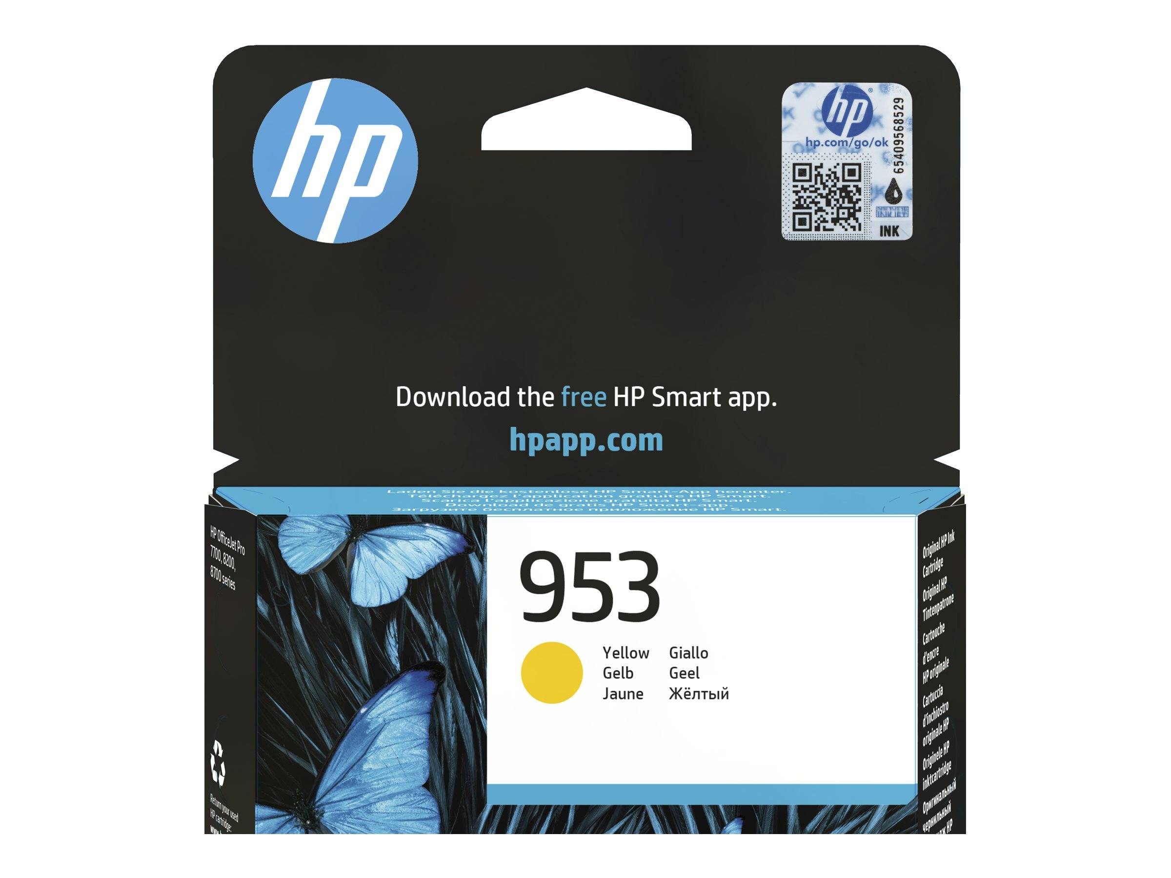 HP 953 - 9 ml - Gelb - original - Blisterverpackung
